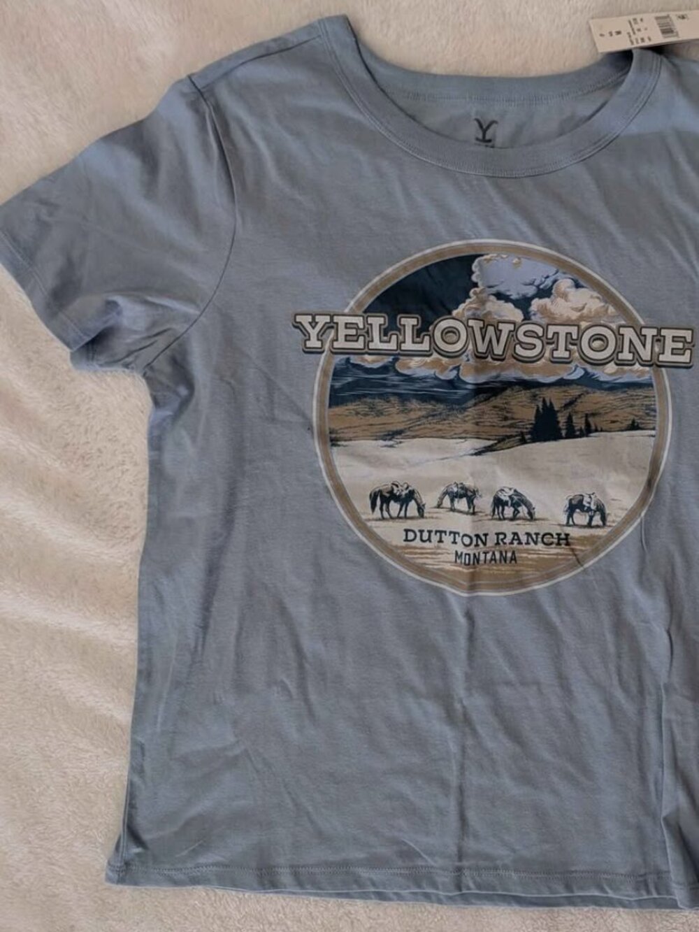 Yellowstone Graphic T Size M NWT